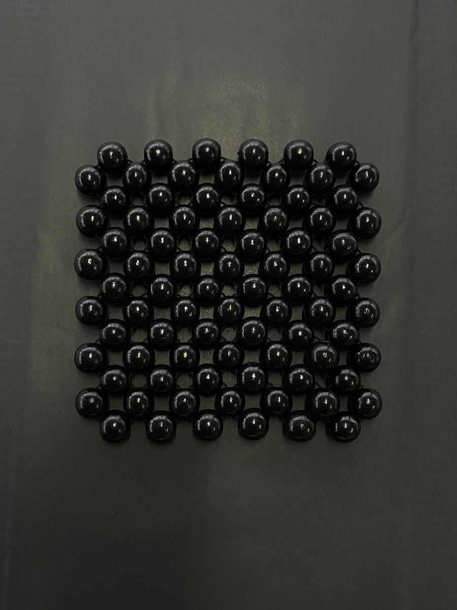 coaster medium lacquer