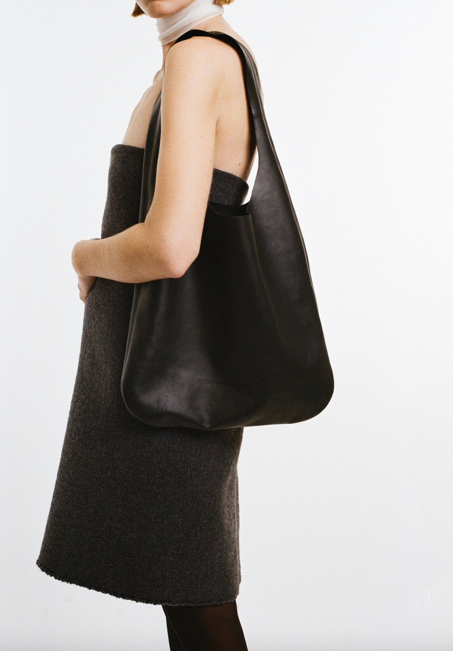 shoulder tote nero