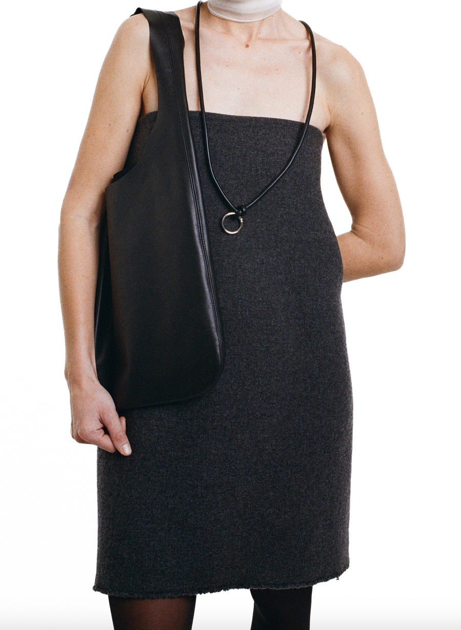 shoulder tote nero