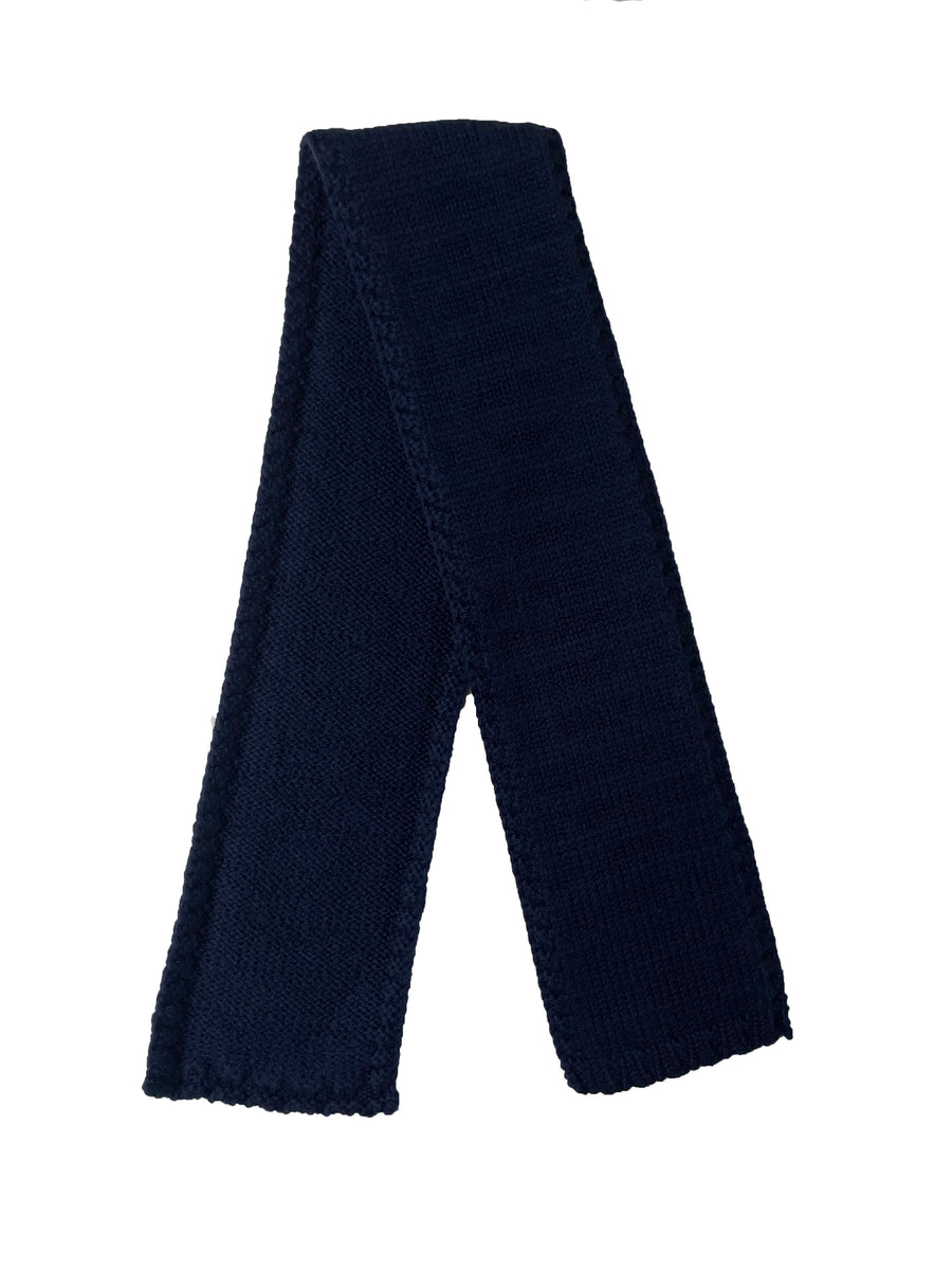 boiled scarf navy