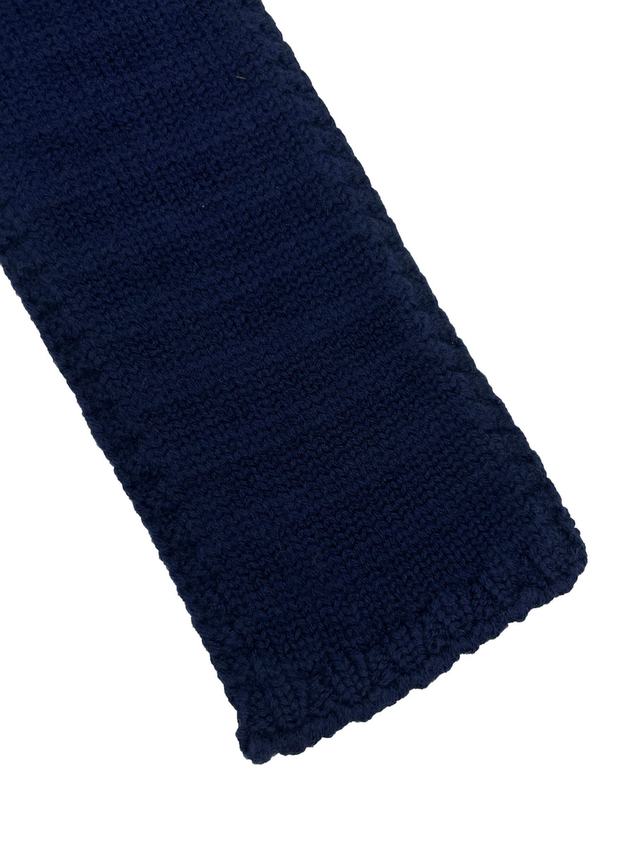 boiled scarf navy