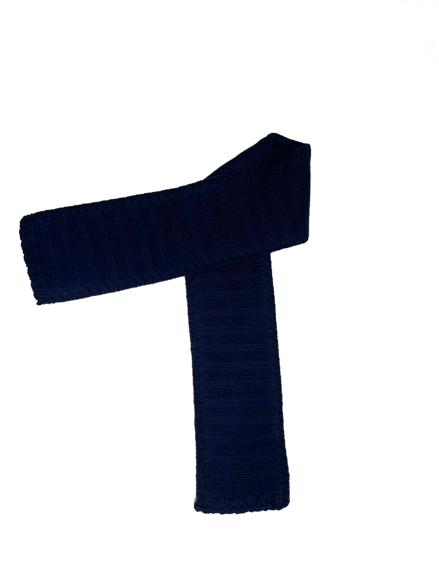 boiled scarf navy