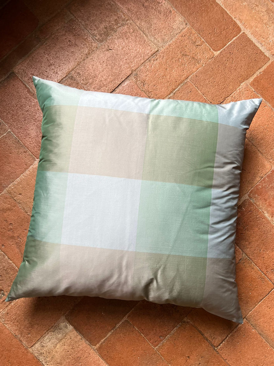 pillow isabella sage square
